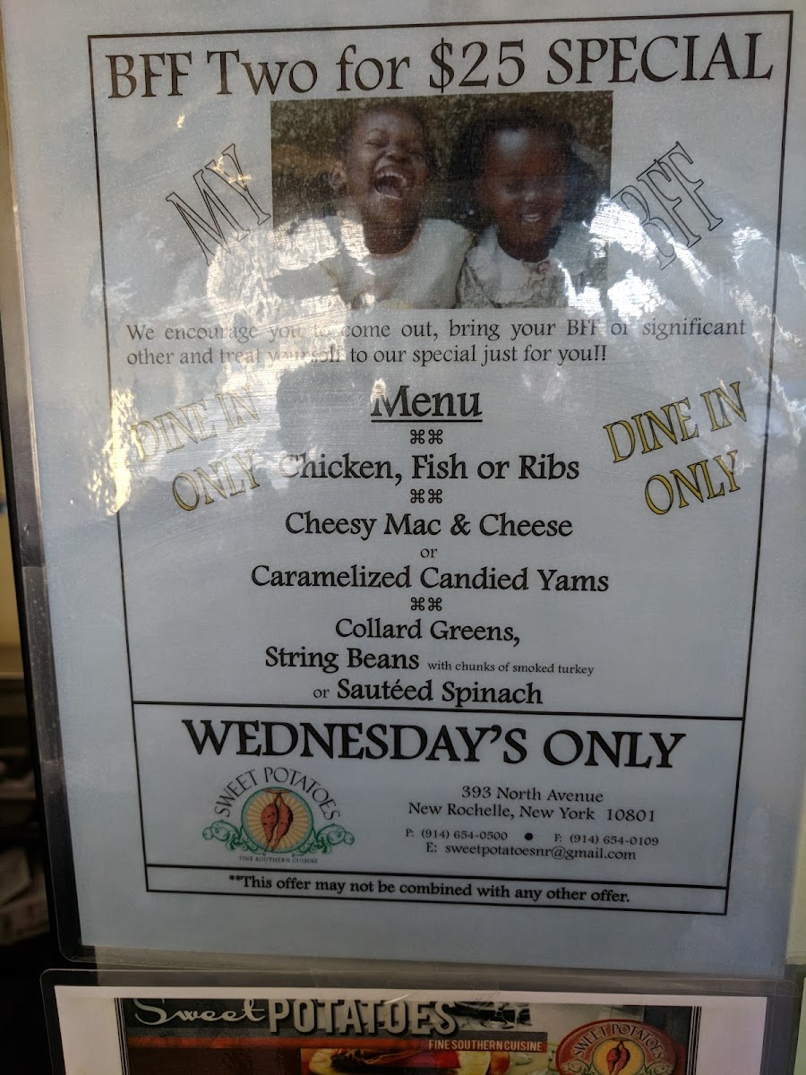 Menu Sweet Potatoes Restaurant-5